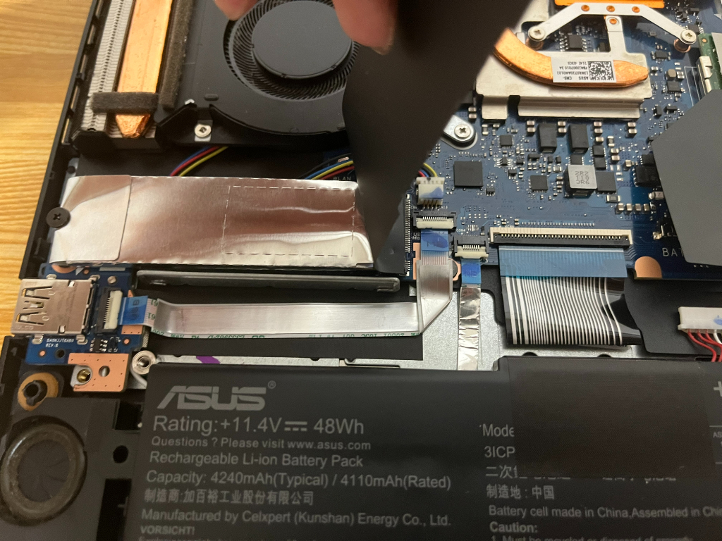 ASUS TUF Gaming F15 2021 SSD