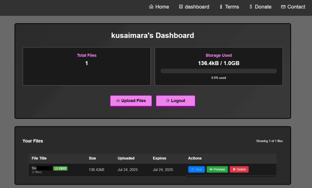 MaraFile anonymous uploader file-sharing